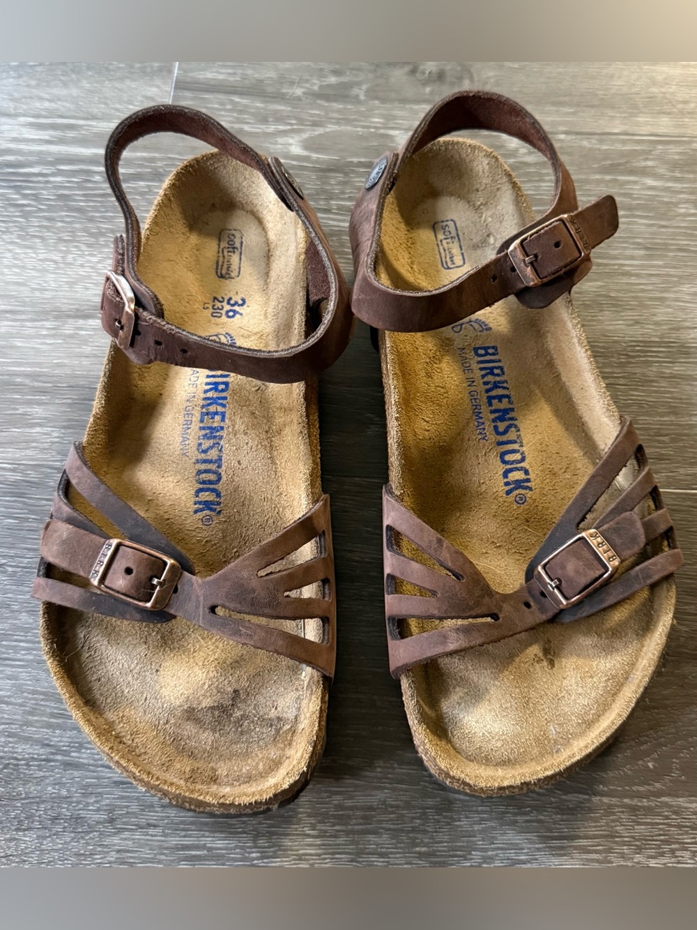 BIRKENSTOCK sandals sz 36